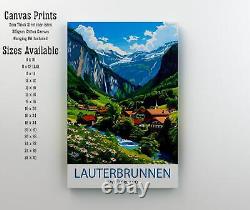 Impression de Lauterbrunnen en Suisse