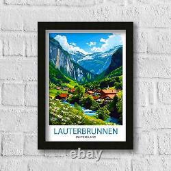 Impression de Lauterbrunnen en Suisse