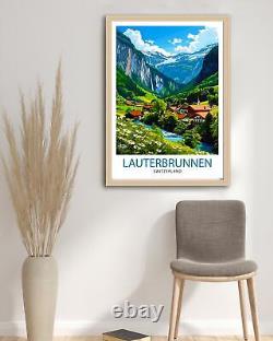 Impression de Lauterbrunnen en Suisse