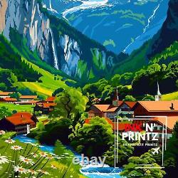 Impression de Lauterbrunnen en Suisse