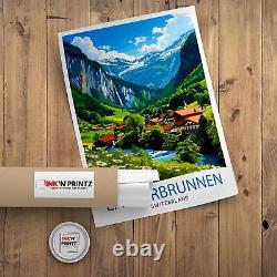 Impression de Lauterbrunnen en Suisse