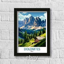 Impression de voyage aux Dolomites en Italie