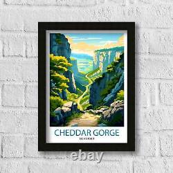 Impression de voyage de Cheddar Gorge Somerset