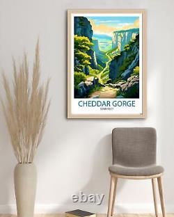 Impression de voyage de Cheddar Gorge Somerset