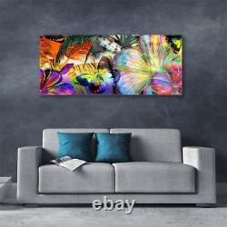 Impression sur verre - Art mural 125x50 Image Image Art Abstrait