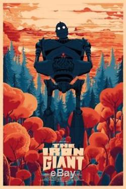 Iron Giant De Kilian Eng Affiche Print Art Ltd Mondo Durieux Horkey Stout