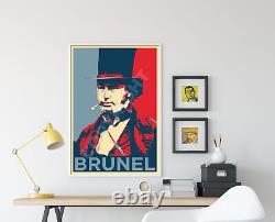 Isambard Royaume Brunel Art Imprimer 'hope' Photo Poster Cadeau