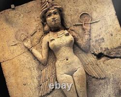 Ishtar, Inanna, Lilith Déesse Impression Encadrée, Toile, Poster Babylonien Sumérien