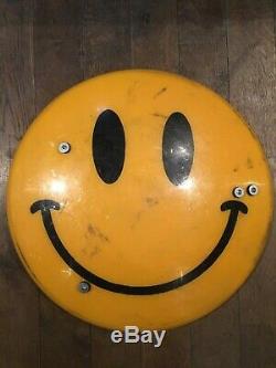 James Cauty Emblème Emoticone Smiley Bouclier Dl-1 Signé Ltd Ed Banksy Dismaland