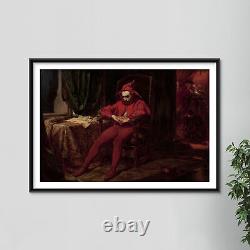 Jan Matejko Stanczyk à la Cour de la Reine Bona (1862) Affiche d'Art Photo Imprimée