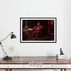 Jan Matejko Stanczyk à la Cour de la Reine Bona (1862) Affiche d'Art Photo Imprimée