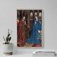 Jan Van Eyck L'annonciation (1436) Affiche De Photo Peinture Reproduction D'art