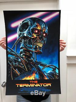 Jason Edmiston Affiche Giclée Terminator Épuisé Mondo