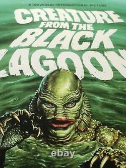 Jason Edmiston Creature De La Black Lagoon Mondo Print Poster Invisible Man