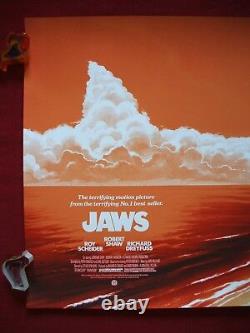 Jaws Mondo Phantom City Original Movie Poster Art Print Variante 1975 Halloween