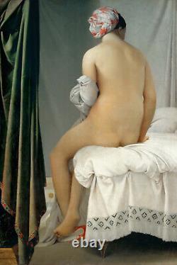Jean Auguste Dominique Ingres La Baigneuse de Valpinçon (1808) Affiche, Impression d'Art