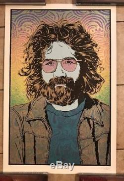 Jerry Garcia Affiche D'affiche Orphée Reconnaissant Mort Chuck Sperry Signé S / N