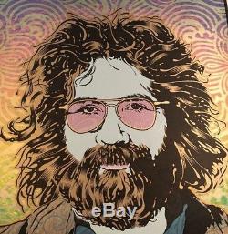 Jerry Garcia Affiche D'affiche Orphée Reconnaissant Mort Chuck Sperry Signé S / N