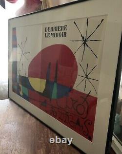 Joan Miro, Derriere Le Miroir (miro Artigas) (couverture), Lithographie