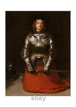 John Everett Millais Affiche D'art Murale Joan Of Arc