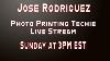 Jose Rodriguez Photo Printing Techie Dimanche Live Stream 15h Heure De L'est États-unis 5 23 2021