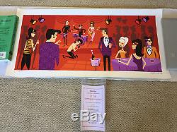 Josh Agle Shag Peppermint Lounge Les Crampes Imprimer Art Avec Coa MID Century Modern