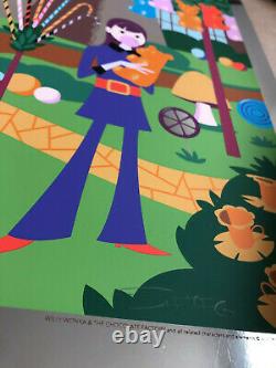Josh Agle Shag Willy Wonka & Chocolate Factory Rare Print Art P/p Gene Wilder