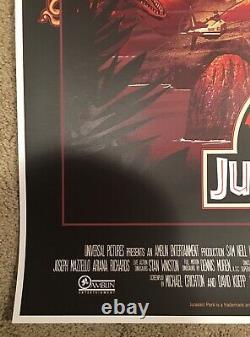 Jurassic Park By John Guydo Mondo Poster Nycc Variant Imprimer Goulot D'étranglement X/50
