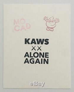 Kaws Signé Sérigraphié Seuls De Nouveau (2019) Mocad Ed De 250 Banksy Brainwash
