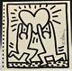 Keith Haring Signé Sans Titre Du Portfolio De Tony Shafrazi (sous Le Nom D'andy Warhol)