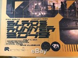 Krzysztof Domaradzki Blade Runner 2049 Variant Cuivre Affiche Du Film Écran Imprimer