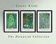 La Collection Botanique, Ensemble De 3 Peintures De Gustav Klimt, Affiche Du Jardin Agricole