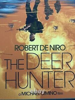 Laurent Durieux Signed The Deer Hunter Signed Variant Movie Print Jaws Mondo 4k