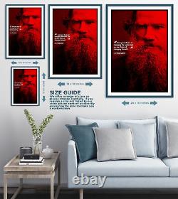 Leo Tolstoï Art Imprimé Poster Quote Cadeau