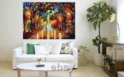 Leonid Afremov Farewell To Anger Peinture Toile Wall Art Picture Print Home