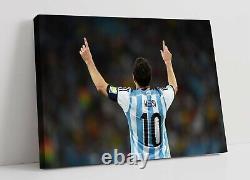 Lionel Messi 9 Grande Toile Art Float Effet/cadre/image/affiche Imprimé