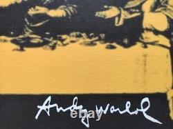 Lithographie en édition limitée signée d'Andy Warhol des années 1980 - La Cène