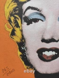 Lithographie en édition limitée signée d'Andy Warhol des années 1980 de Marilyn Monroe