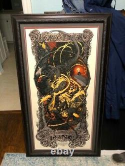 Lord Of The Rings Trilogy Par Aaron Horkey Mondo Screen Movie Print Poster Lotr