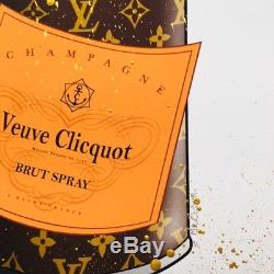 Louis Vuitton X Vueve Cliquot Spray Can 1/1 Original Mr Clever Art
