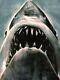 Mâchoires Roger Kastel Signé Le Mondo Shark Imprimer Movie Poster Art Steven Spielberg