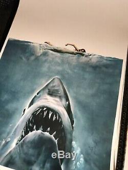 Mâchoires Roger Kastel Signé Le Mondo Shark Imprimer Movie Poster Art Steven Spielberg
