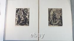 Marienleben, gravures sur bois par Elizabeth Coing, 1 sur 25, 10 gravures sur bois, 1919, G-785