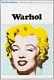 Marilyn Monroe Andy Warhol Exposition Vintage Originale Poster 1971 Excellent +