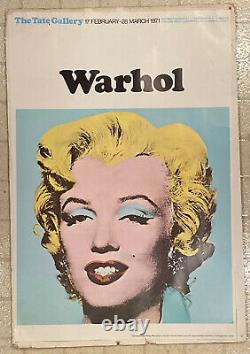 Marilyn Monroe- Par Andy Warhol 1971 Tate Gallery, Londres Affiche D'exposition