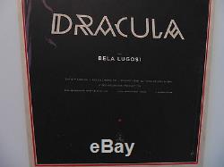 Martin Ansin Dracula Lugosi Mondo Reproduction D'affiches En Bois Coffin Variant Batman
