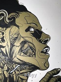 Martin Ansin Fiancée De Frankenstein Mondo Imprimer Affiche Du Film Monstres Universal