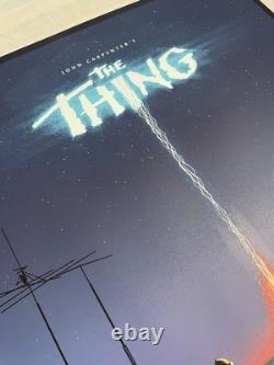 Matt Ferguson L'Affiche The Thing 24x36 Rare