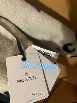 Moncler Logo-print Reversible Fleece And Shell Jacket £855 Rrp