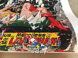 Mr. Brainwash Wonder Woman Reproduction Signée # De 100 Graffiti Mbw Art DC Comics